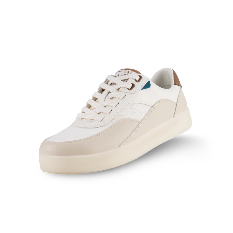 Women's Courtside Classic - Off-White/Chestnut
